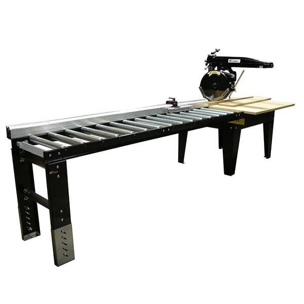 8' x 22 Extension Table with 15 Rollers
